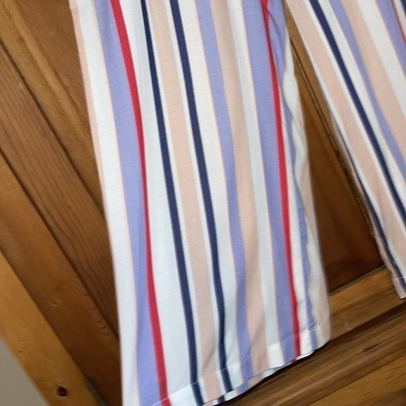 MISS ME COLORED STRIPED VISCOSE PANT Sz. L - Picture 6 of 16